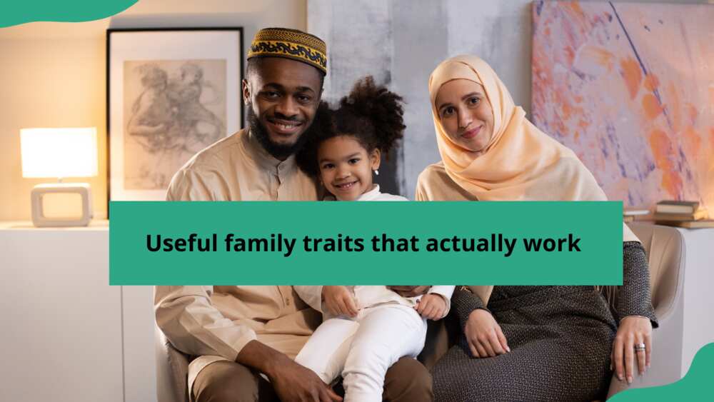 Why are healthy family traits important for a family’s well-being?