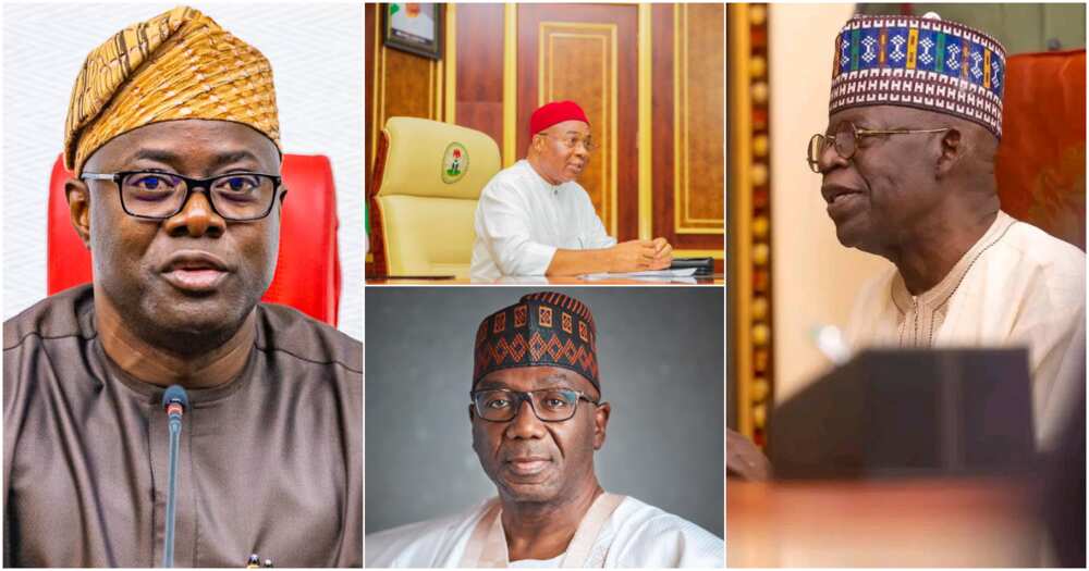 President Bola Tinubu, Seyi Makinde President Bola Tinubu, Seyi Makinde