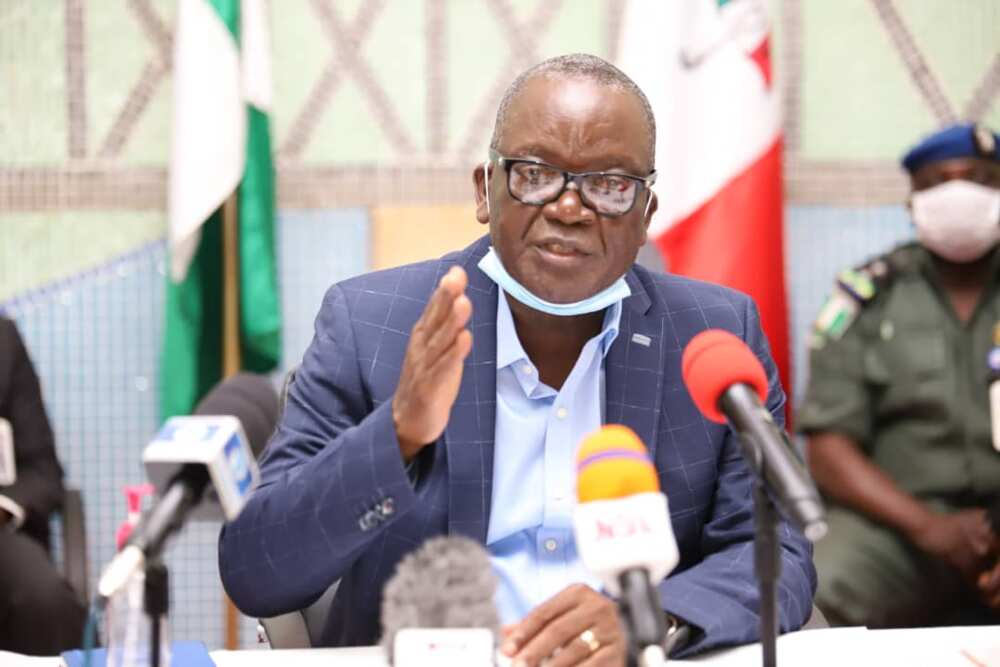 Gov Ortom asks President Buhari to declare state of emergency on security