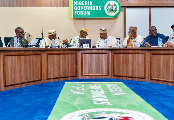 Nigerian Governors Forum/Presidential Villa Meeting/Security and Economy