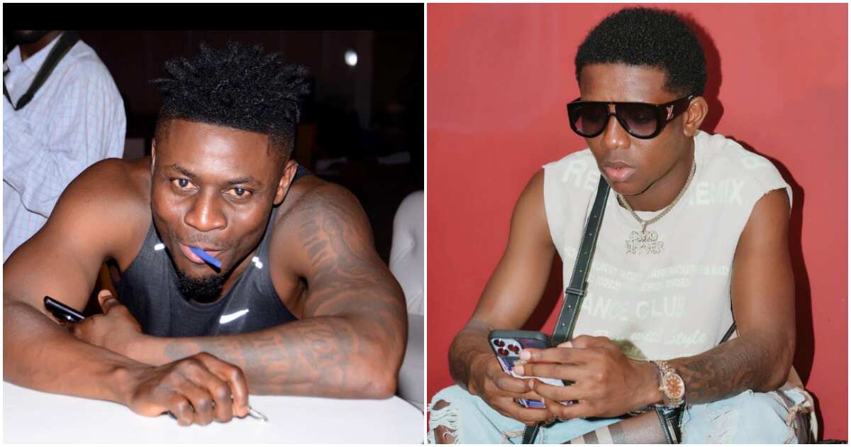 Watch video of moment Obafemi Martins told he'd use singer Small Doctor's millions to eat groundnut