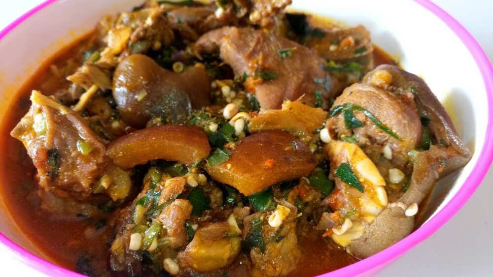 Semovita and Efo Riro