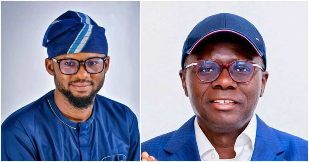 The governorship candidate of Action Alliance (AA), Tope AbdurRazaq Balogun, Governor Babajide Sanwo-Olu, APC, PDP