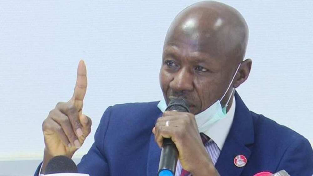 Kuma dai: Lambar tsohon Shugaban EFCC, Magu, ta fito a zargin da ake yi wa Maina a kotu