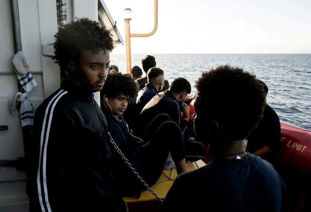 Three Migrants Blocked In Italy Port Standoff Jump Into Sea - Legit.ng