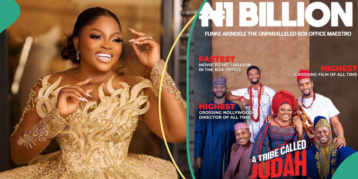 See how Funke Akindele smashed record as 1st Nigerian filmmaker to hit N1bn cinema sales (picture)