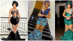 Asoebi style: Mini illusion maxi dress trend on the rise despite heavy criticisms