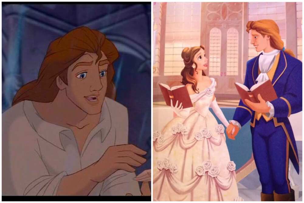 disney princess with their prince