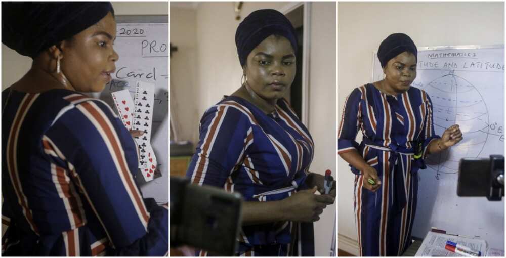 Nigerian teacher teaches people around the world mathematics amid pandemic Nigerian teacher teaches people around the world mathematics amid pandemic