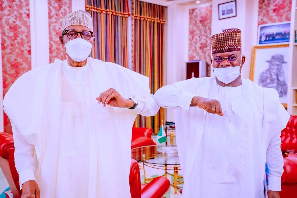 Ganawar Buhari da Yahaya Bello gabanin zaben 2023 Ganawar Buhari da Yahaya Bello gabanin zaben 2023