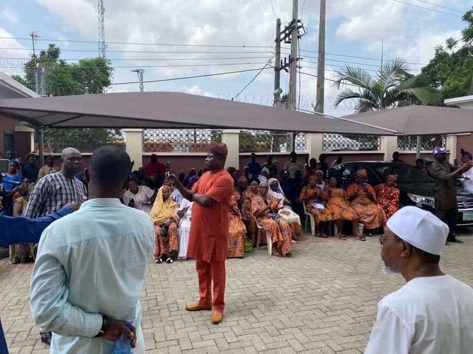 Rauf Arégbésolá, a former Governor of Osun State, APC stalwarts in Alimosho, Babajide Sanwo-Olu, 2023 election