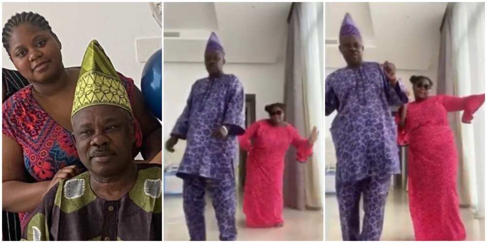 Ex-gov Amosun and his daughter Eniola Ex-gov Amosun and his daughter Eniola