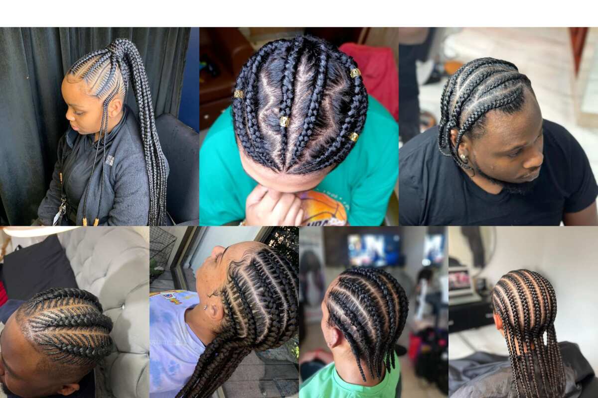 18 Stylish Cornrow Updo Hairstyles - The Glossychic | Cornrow updo  hairstyles, Feed in braids hairstyles, Braided hairstyles updo