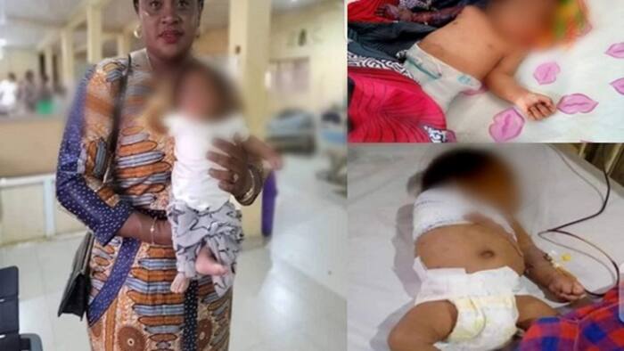 60-day-old baby assaulted by father, breaks arm with hanger