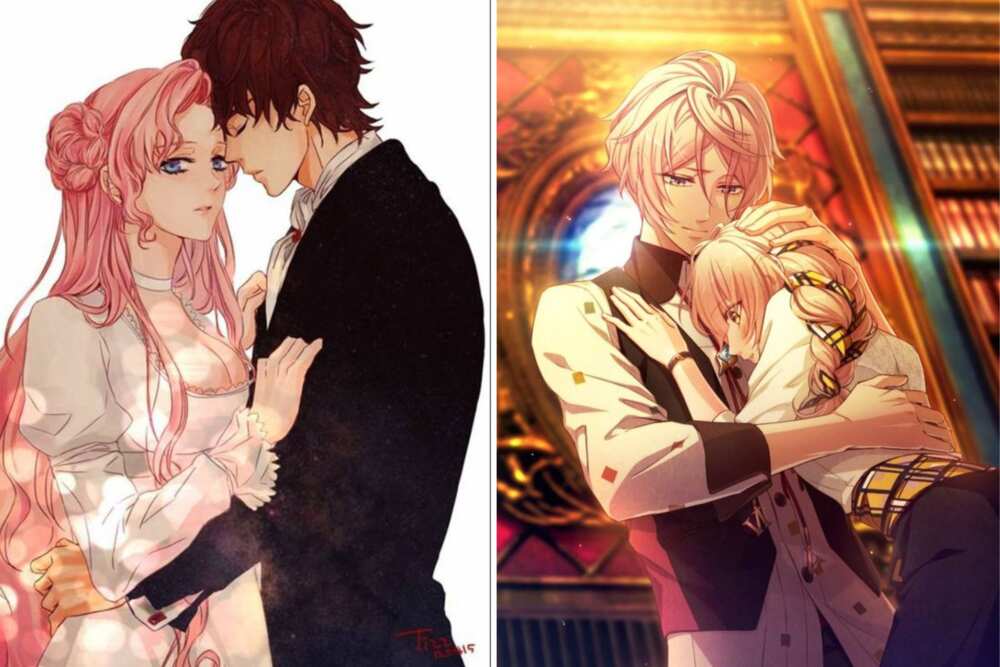 Iconic anime couples