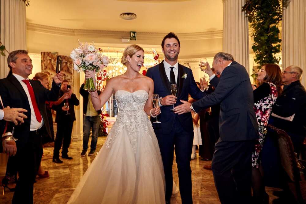 Jon Rahm’s wedding