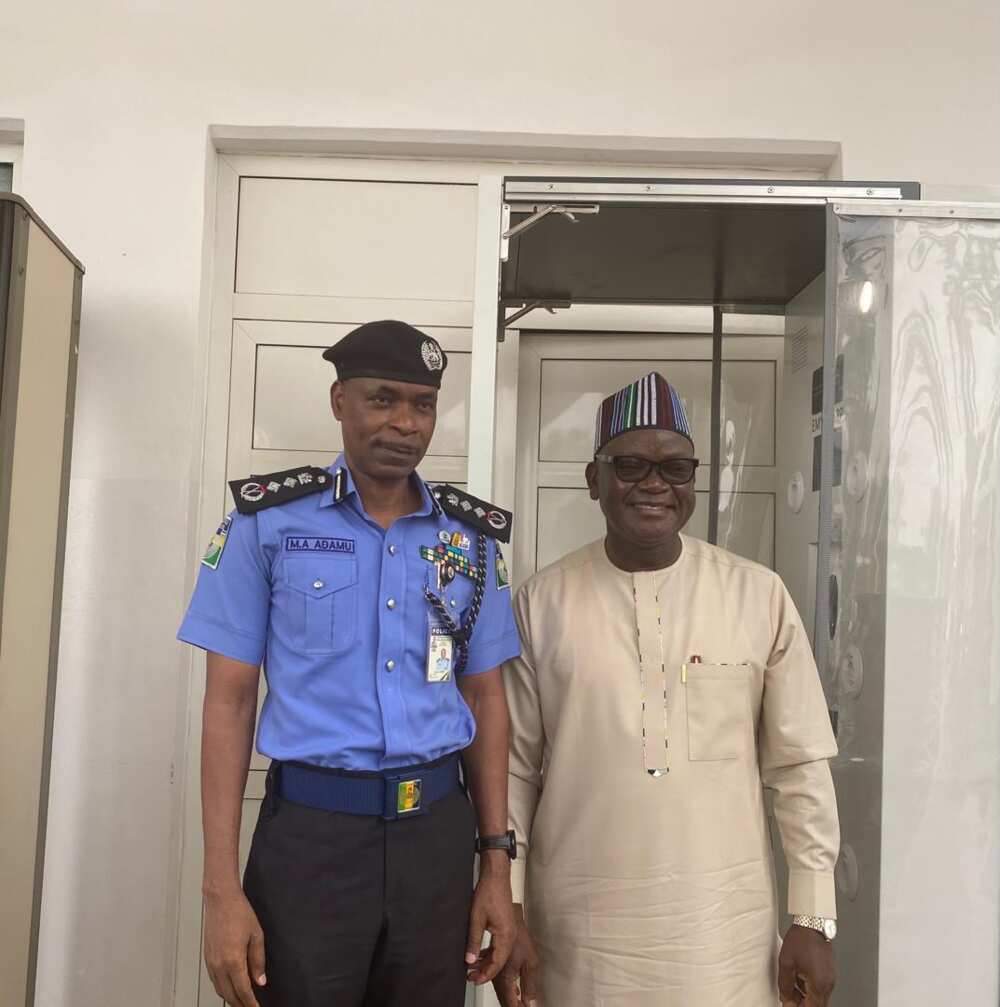 Assassination attempt: Ortom petitions IGP after meeting Buhari