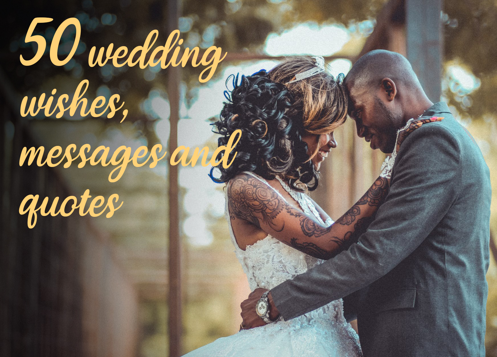 50 Wedding Wishes Messages And Quotes Legit Ng