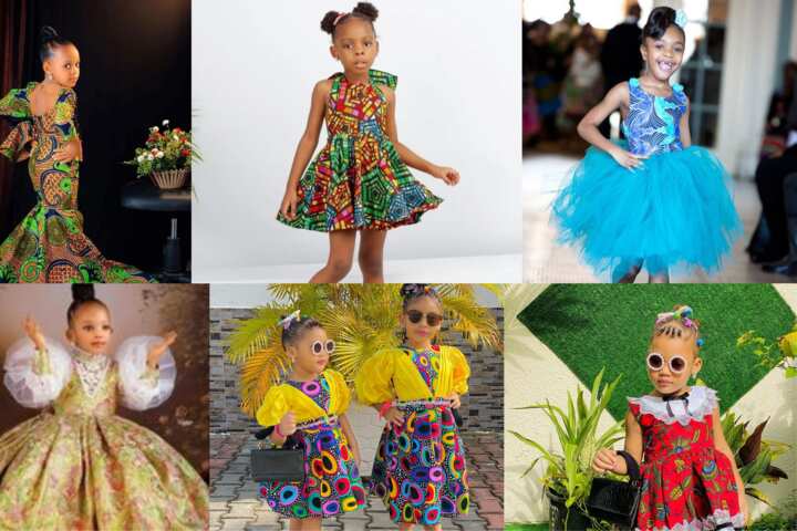 Beautiful children gown styles for girls: best lace and Ankara dresses ...