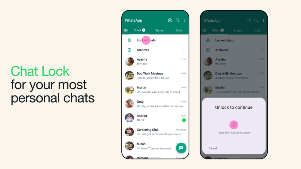 WhatsApp Unveils New Chat Lock Feature, Allows Users Hide Messages