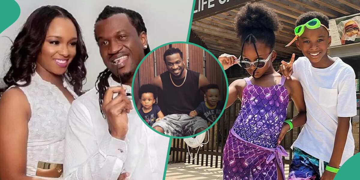 Wow! You won't believe how Paul Okoye celebrated his twin children as he revealed their new ages (pictures)