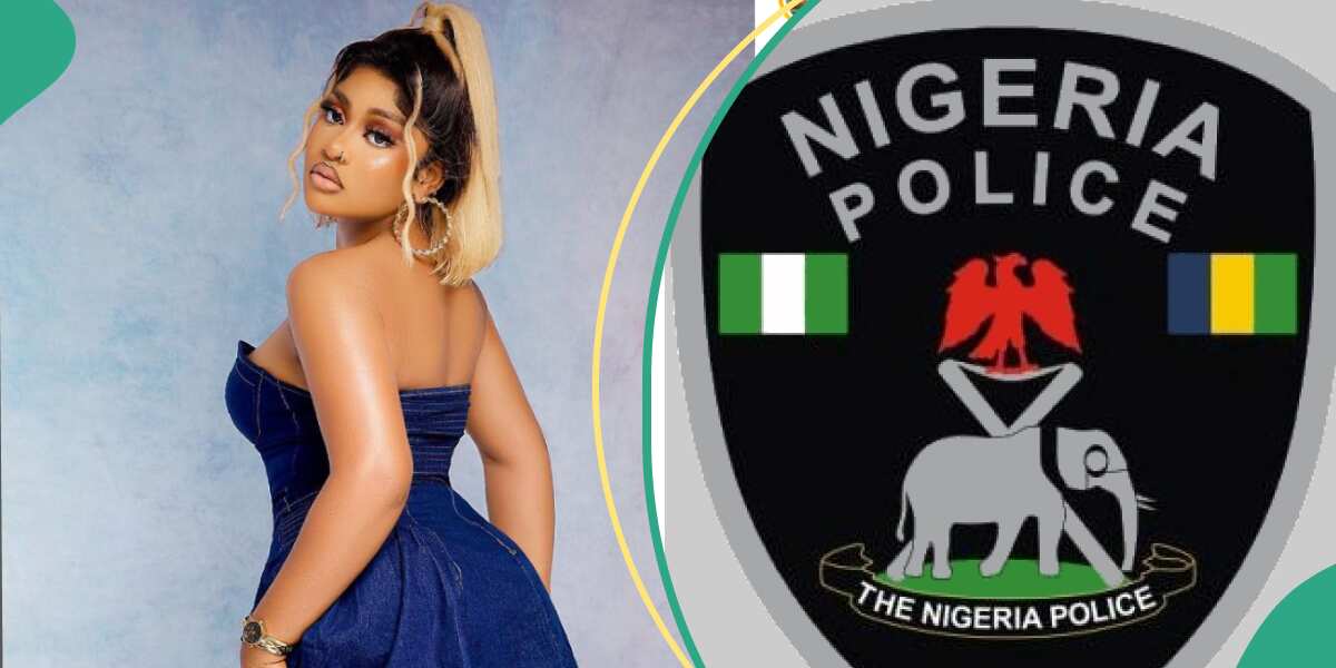 See the unavailable moment a policeman denies knowing BBNaija Phyna as a celebrity (video)