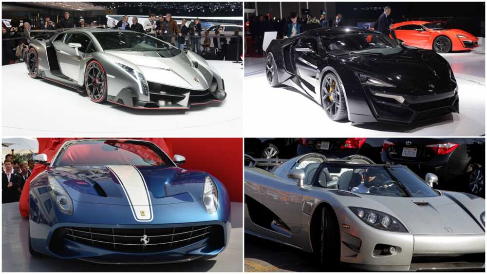 Adorable photos of 10 most expensive cars in the world Nigerian big men drive and their prices
