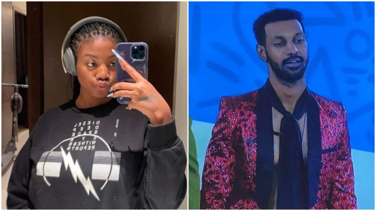 BBNaija: Angel pushes Yousef on the bed, sits on his lap in romantic manner as he feeds him, video goes viral