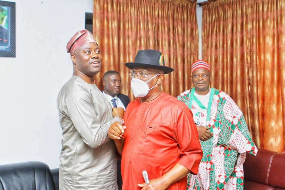 Ondo 2020: Makinde receives Wike, Kwankwaso