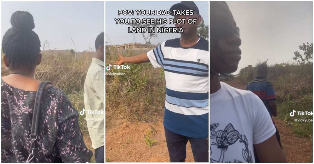 Video shows NIgerian man showing his family the land he owns, stirs reactions