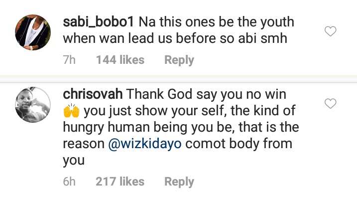 Comedian Mr Jollof display 4+4 sign, fans blast him