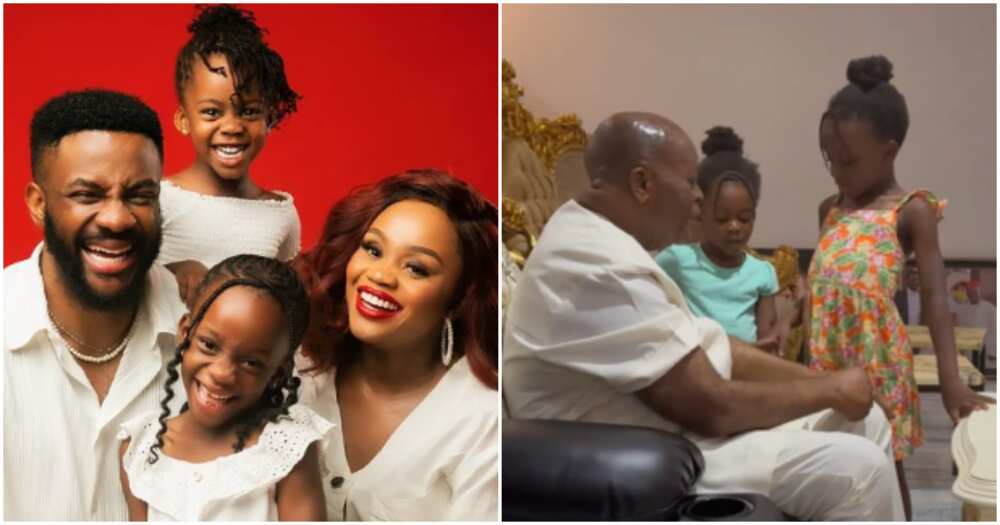 TV host Ebuka and his family TV host Ebuka and his family