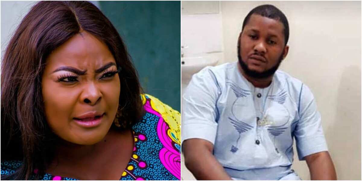 Actress Ronke Odusanya reacts to rumour she dragged 'baby daddy' to court after wrecking him financially