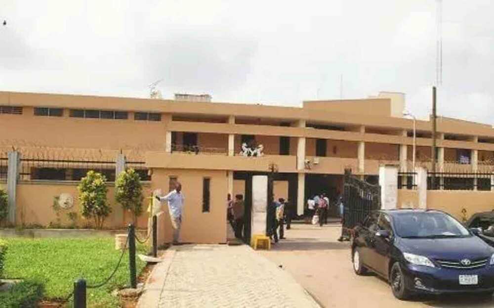 PDP supporters stage protest at Edo assembly as security operatives keep watch