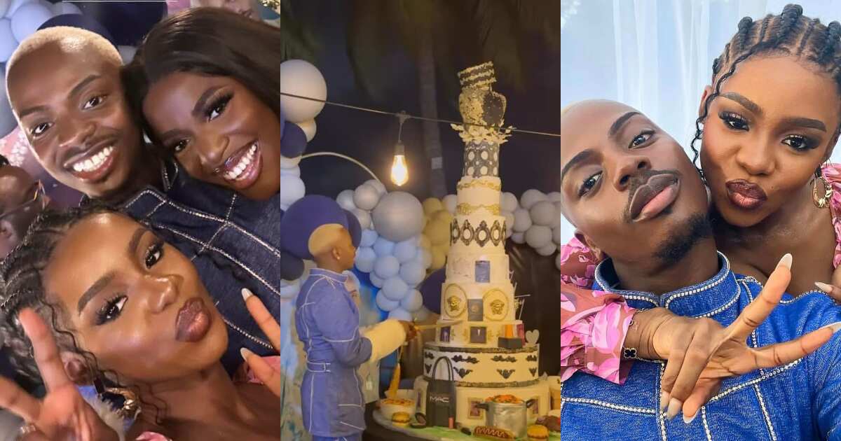 Check out how Priscilla organised surprise birthday party for Enioluwa (pictures)
