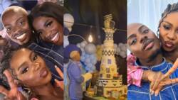 "Happy birthday good friend": Priscilla Ojo organises surprise party for Enioluwa, shares loved-up pictures