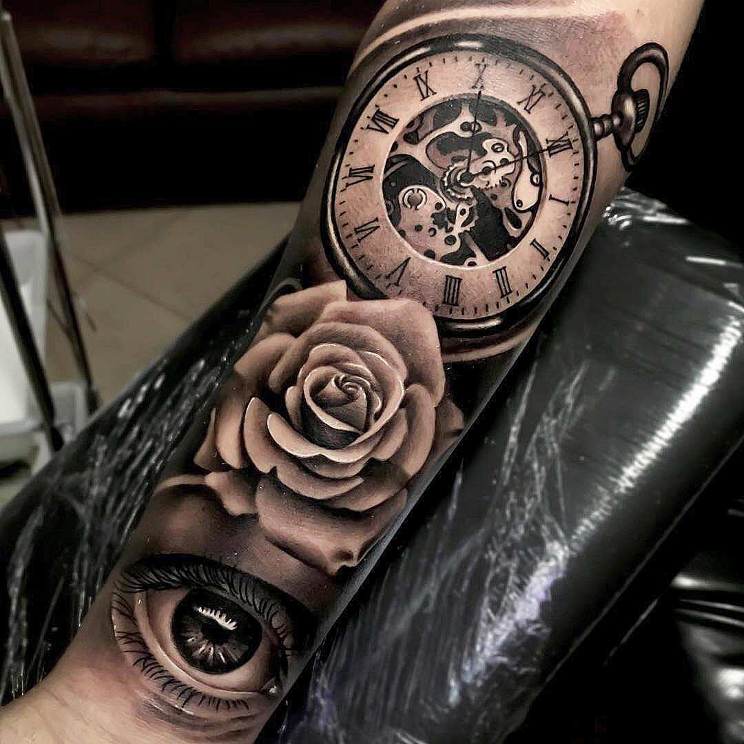 eye-clock-tattoo-eyeball-clock-tattoo-meaning-best-tattoo-ideas