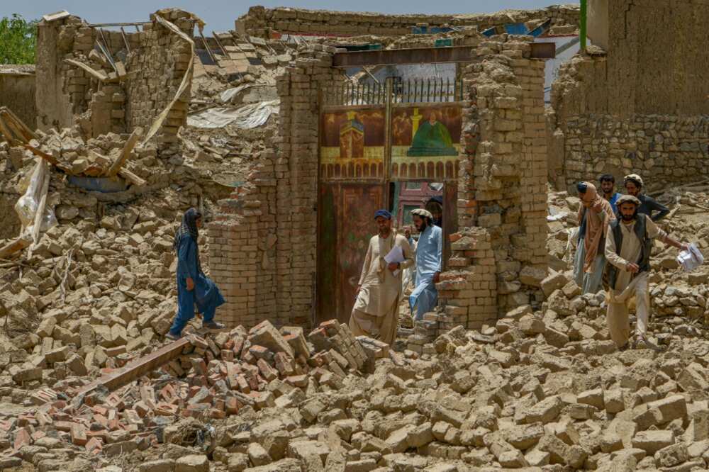 Officials say nearly 10,000 houses were destroyed, an alarming number in an area where the average household size is more than 20 people Officials say nearly 10,000 houses were destroyed, an alarming number in an area where the average household size is more than 20 people