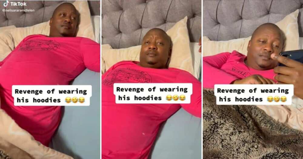 man in wife's nightdress man in wife's nightdress