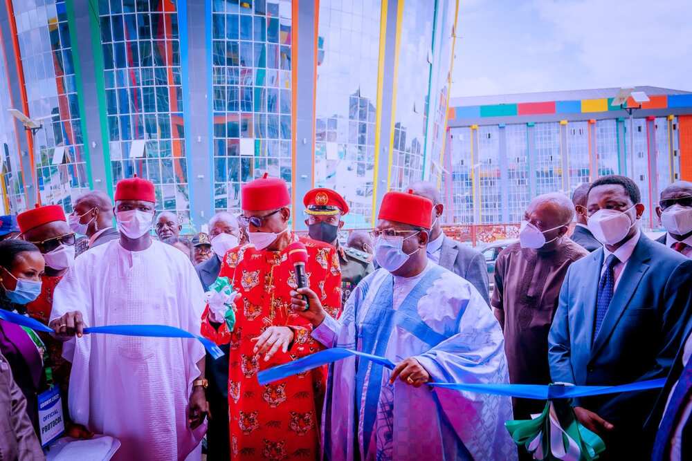 Buhari in Ebonyi