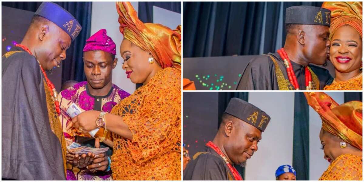 Actor Kunle Afod praises wife after success of his star-studded birthday party, movie premiere, shares photos