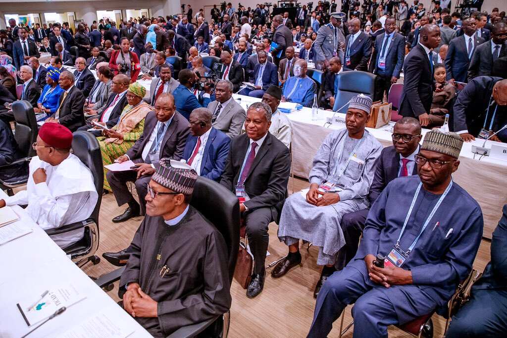 Image result for President Muhammadu Buhari at Tokyo international conference development images