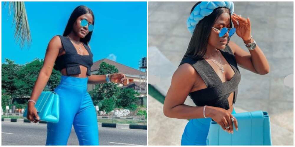 Photos of BBNaija star Alex Unusual.