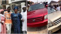 Alao Malaika at 50: Emotional moment fuji singer gifts his parents 2 new cars after spoiling himself with a mansion