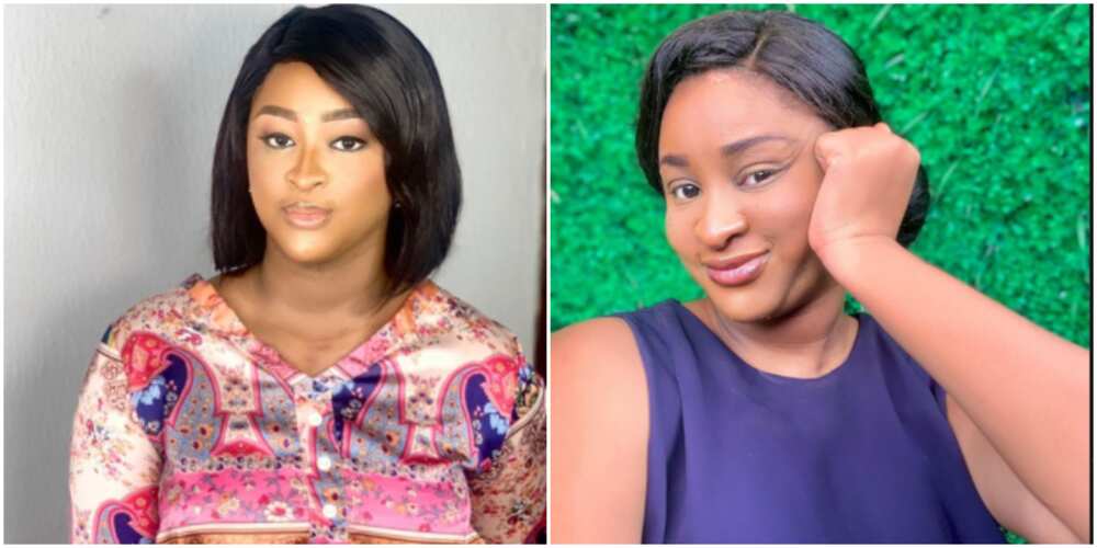 Actress Etinosa reveals her baby's face as they both feature on a magazine cover