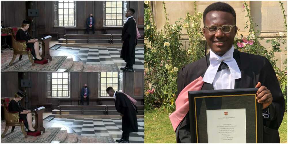 Okechukwu Orisakwe recently bagged a master of law