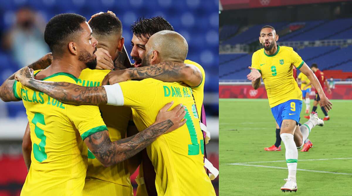 Tokyo 2020: Cunha, Malcom score as Brazil defeat Spain to win gold in men's football event