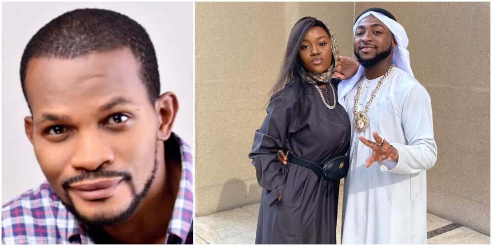 Actor Uche Maduagwu Prophesies, Says Davido Will Win a Grammy if He Marries Chioma This Year