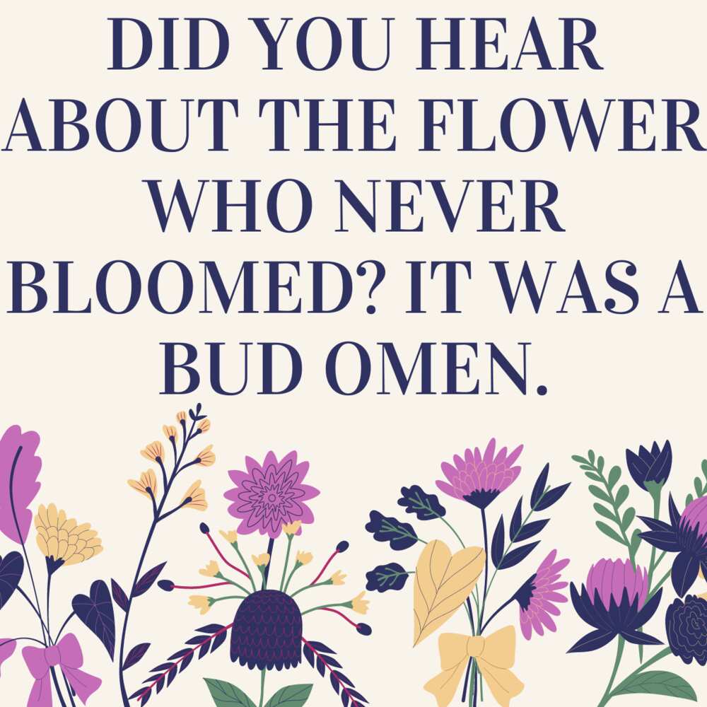 flower puns