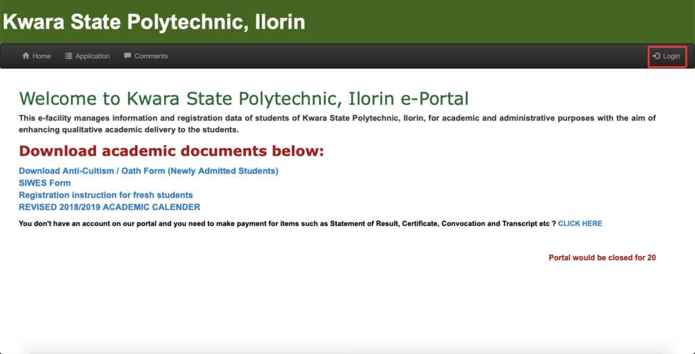 Kwarapoly Portal Kwarapoly Portal